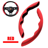 Thumbnail for Car Anti-Skid Plush Steering Wheel Cover（2PCS） - thedealzninja