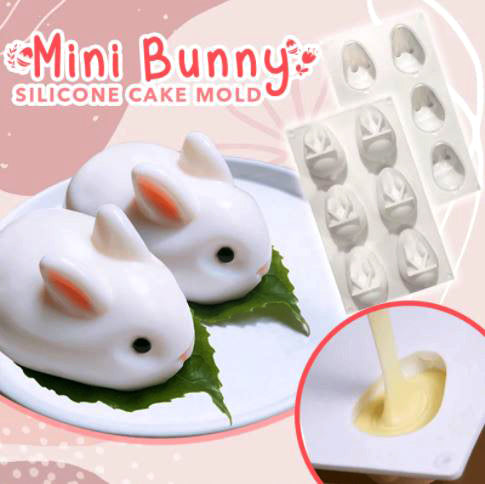Mini Bunny Silicone Cake Mold - thedealzninja