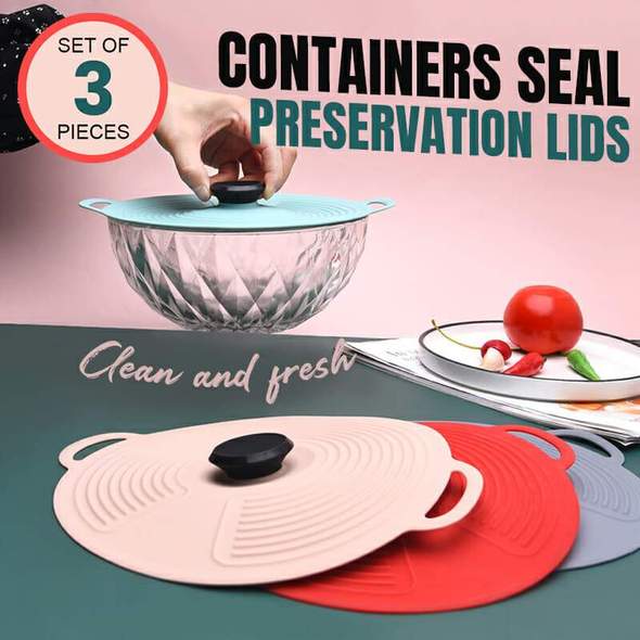 Containers Seal Preservation Lids - thedealzninja