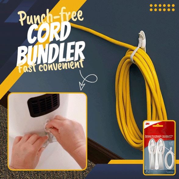Punch-free Cord Bundler - thedealzninja