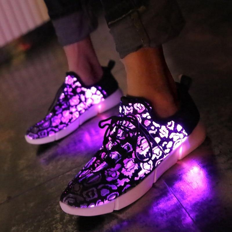 Luminous Light Up Shoes - LED Glowing Light Up Sneakers For Kids & Adults - thedealzninja