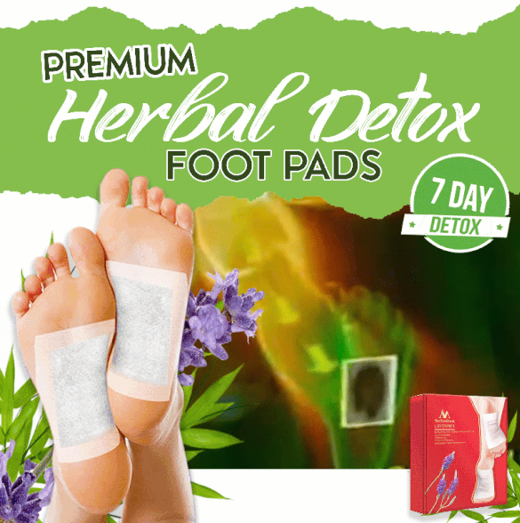 Premium Herbal Detox Foot Pads - 7Days Detox - thedealzninja