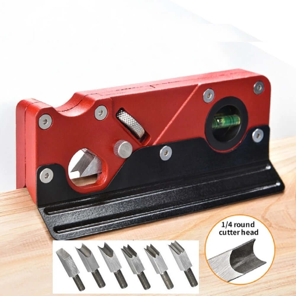 Beautiful Edge™ Woodworking Tool with 7 Corner Styles and Backer - thedealzninja