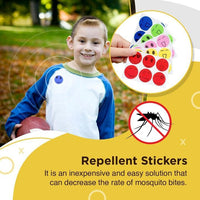 Thumbnail for Cartoon Mosquito Repellent Stickers - thedealzninja