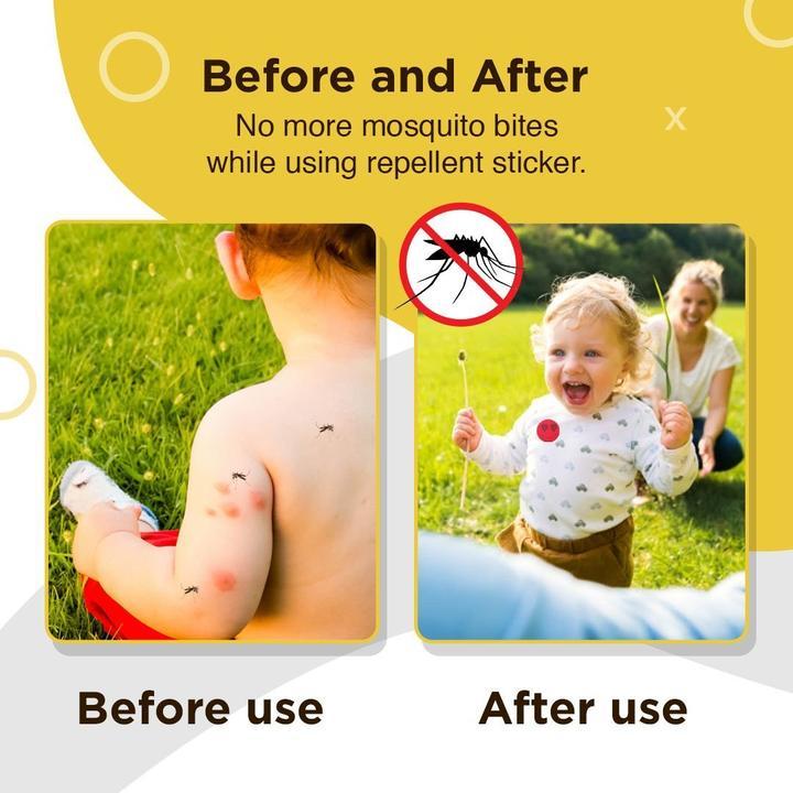 Cartoon Mosquito Repellent Stickers - thedealzninja