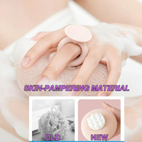 Thumbnail for Super Soft Floral Bath Sponge - thedealzninja