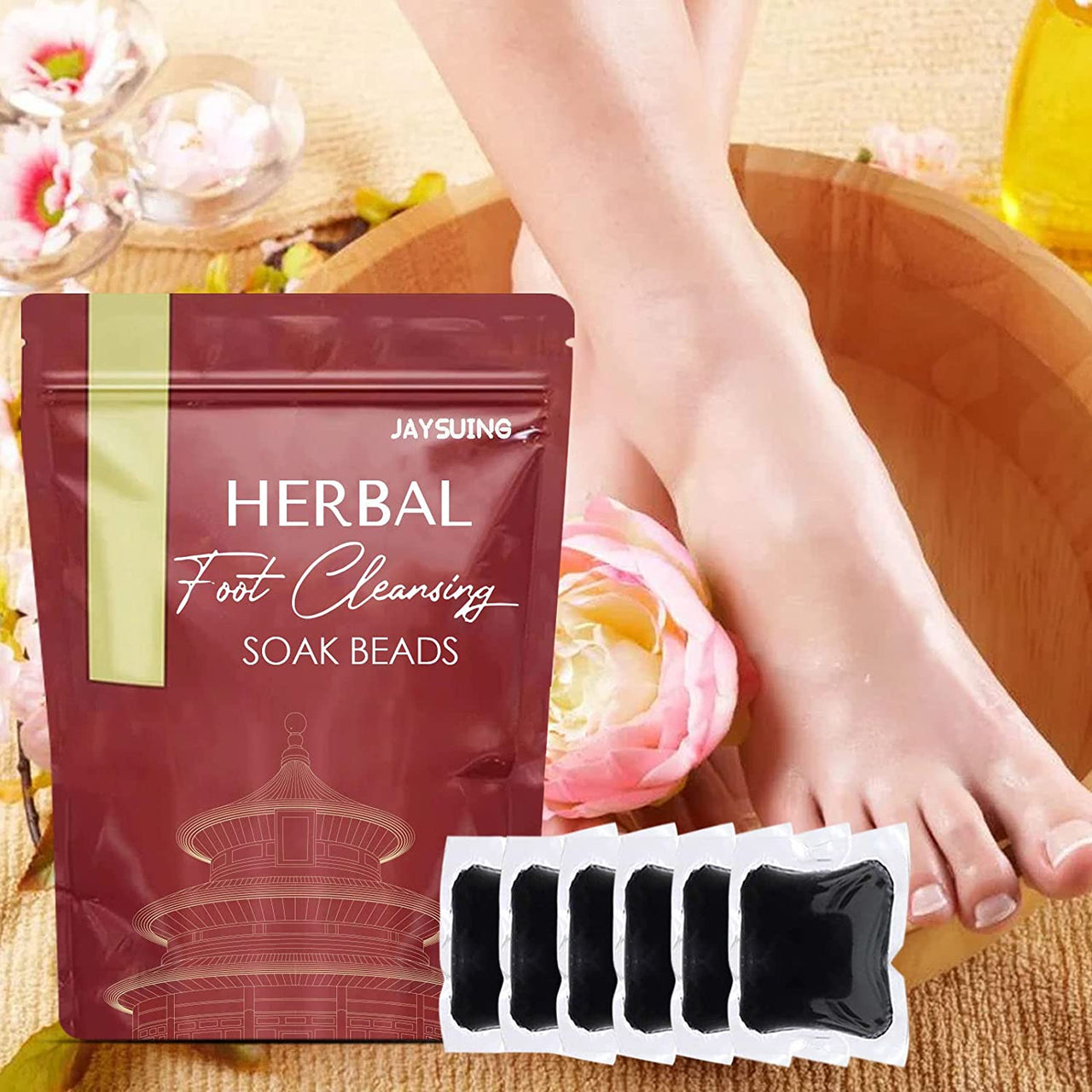 Deep Cleansing Japanese Herbal Foot Soak (10pcs) - thedealzninja