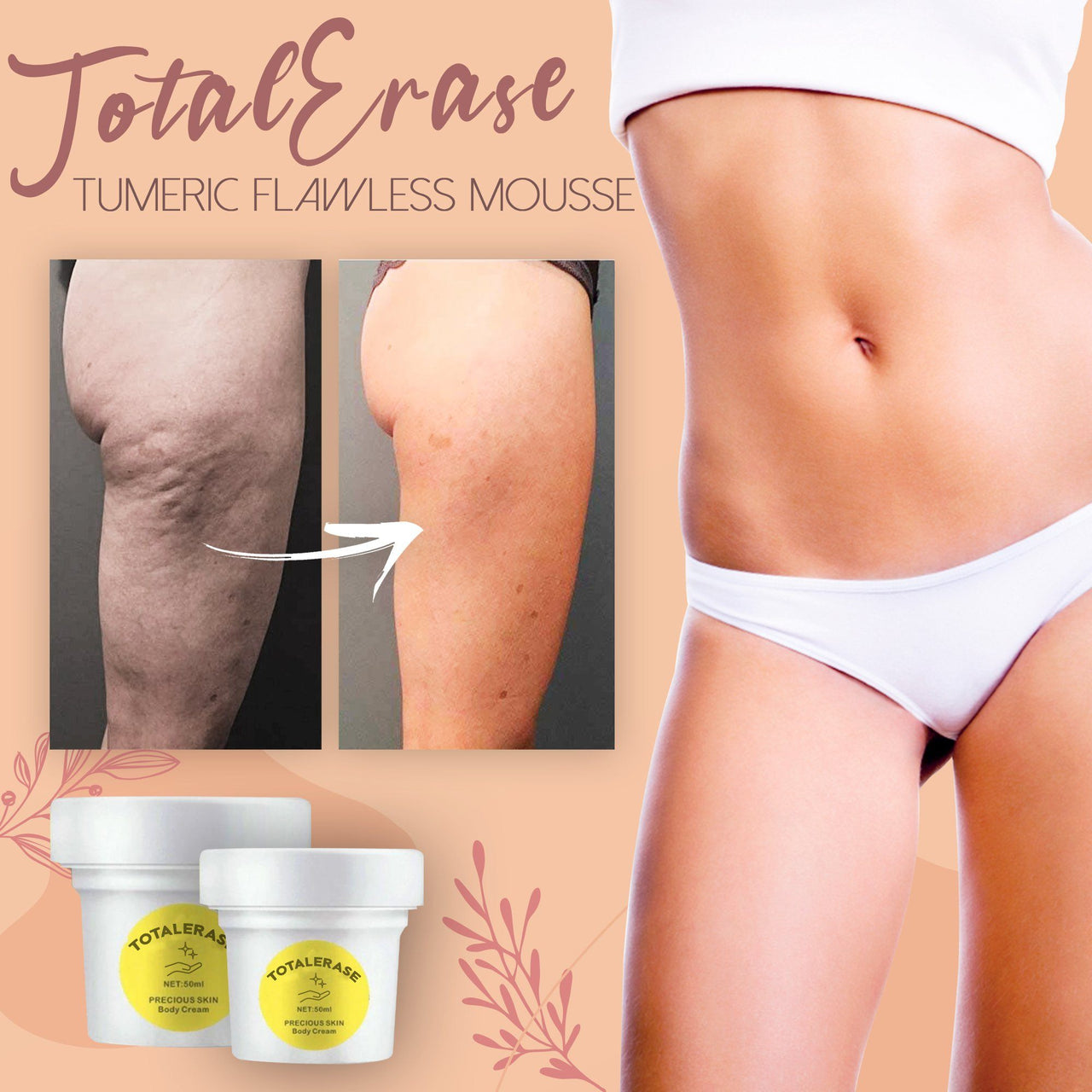 TotalErase Tumeric Flawless Mousse - thedealzninja