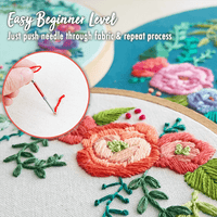 Thumbnail for Easy Punch Needle Embroidery Set - thedealzninja