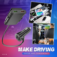 Thumbnail for Four Ports Car Fast Charger - thedealzninja