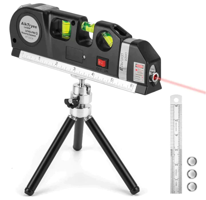 Digital Tape Measure | Versatile 4-in-1 Laser Measuring Device - thedealzninja