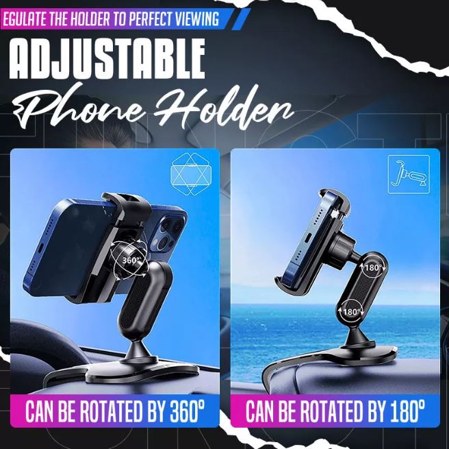 Multifunctional Car Dashboard Phone Holder - thedealzninja