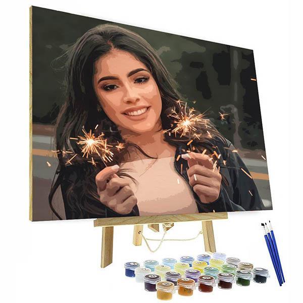 Customized paint by numbers kit - Oil Painting Portraits From Photos - thedealzninja