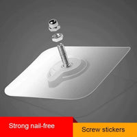 Thumbnail for Self Adhesive Nails Wall Mount Non-Trace Screw Stickers - thedealzninja