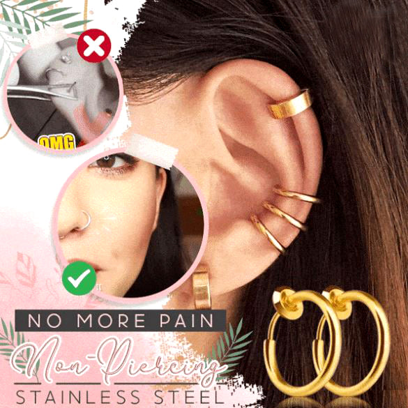 Non-Piercing Septum Earrings Hoop - thedealzninja