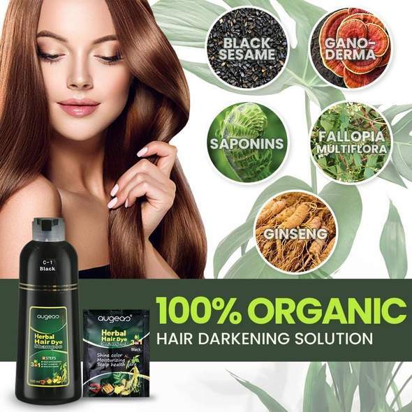 10 Mins Herbal Hair Darkening Shampoo - thedealzninja
