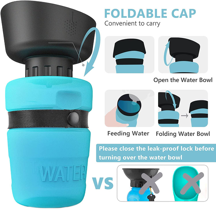 Foldable Dog Water Bottle - thedealzninja