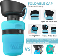 Thumbnail for Foldable Dog Water Bottle - thedealzninja