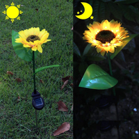 Thumbnail for 2021 Solar Powered Sunflower Outdoor Garden Light - thedealzninja