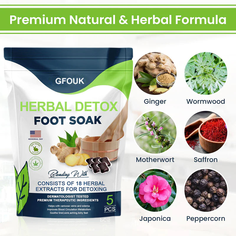 GFOUK™ PRO Herbal Detox Foot Soak Beads - thedealzninja