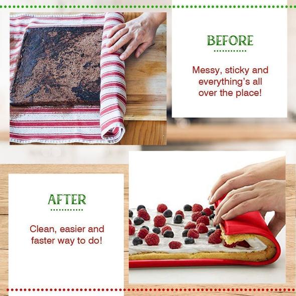 Non-sticky Roll Cake Mat - thedealzninja