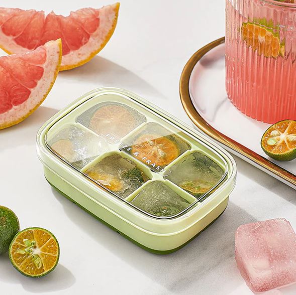 Portable Ice Tray Mold（6 Grids） - thedealzninja