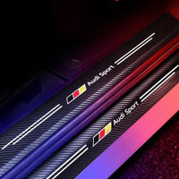 Thumbnail for Carbon Car Door Sills Stickers - thedealzninja