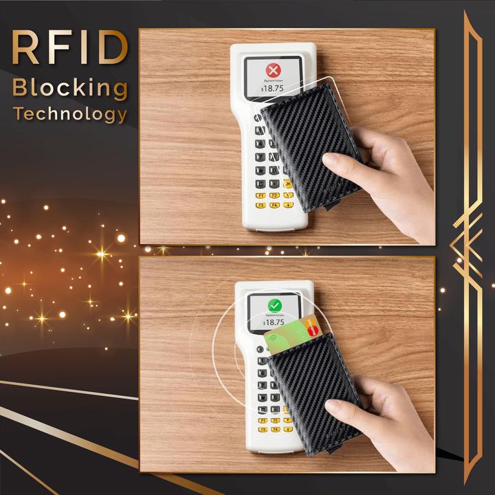 RFID Ultra Slim Pop-Up Wallet - thedealzninja
