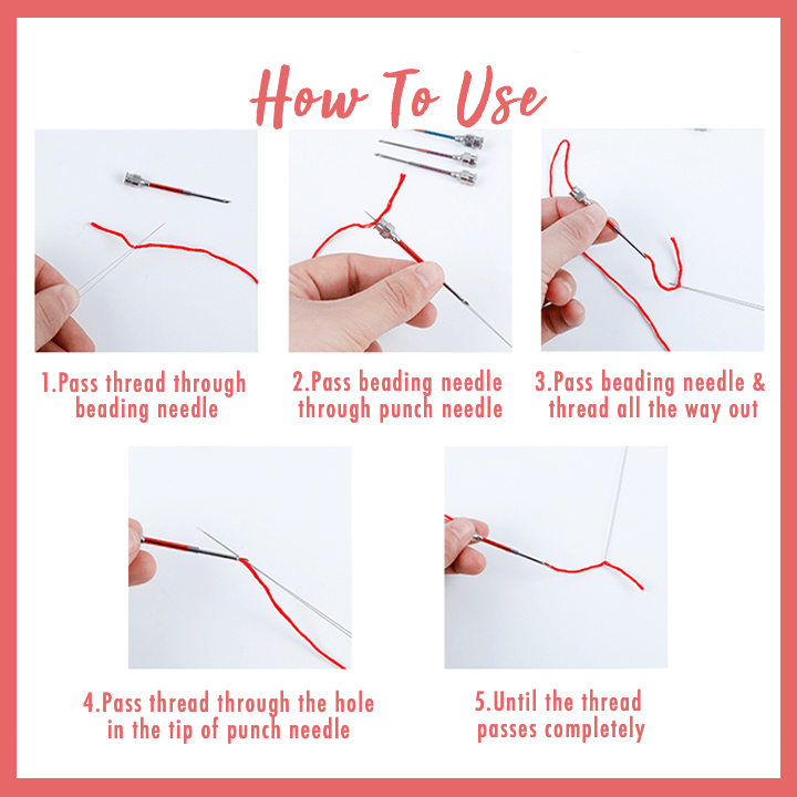 Easy Punch Needle Embroidery Set - thedealzninja