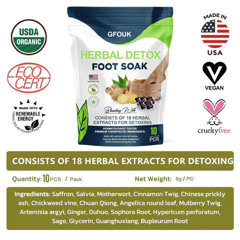 GFOUK™ PRO Herbal Detox Foot Soak Beads - thedealzninja