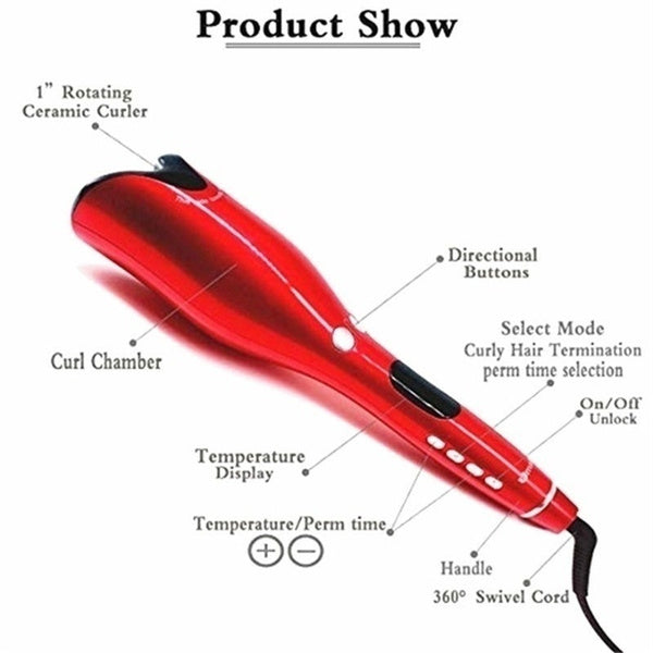 The Magical - Automatic Hair Curler - thedealzninja