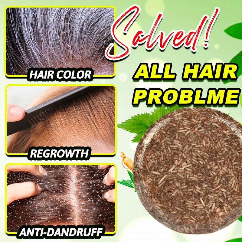 Organic Hair Darkening Shampoo Bar - thedealzninja
