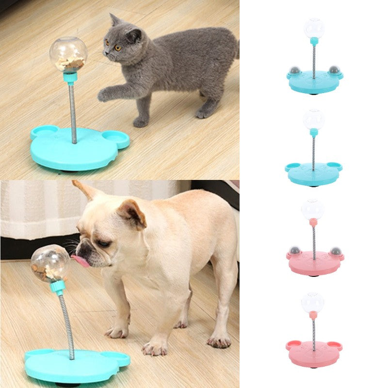 Leaking Treats Ball Pet Feeder Toy - thedealzninja