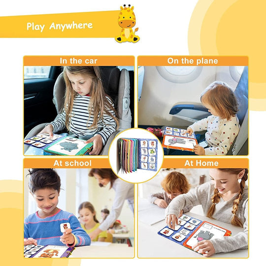 First Montessori Kids Educational Busy Book - thedealzninja