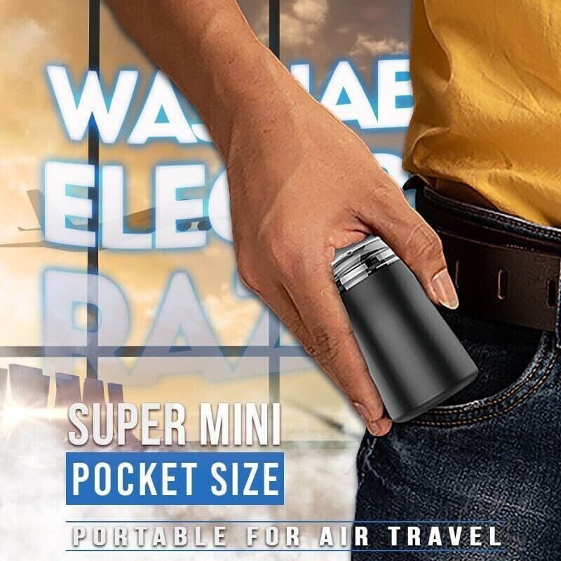 🎁New Year Sale🎁 Pocket Size Washable Electric Razor - thedealzninja