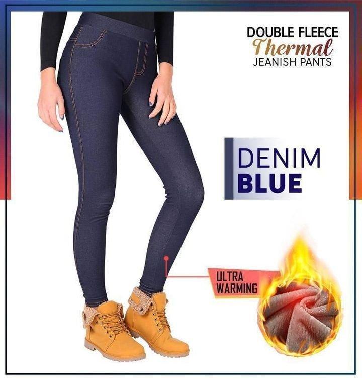 Christmas special 50% OFF Warm Jeans Thick Plush Lined - thedealzninja
