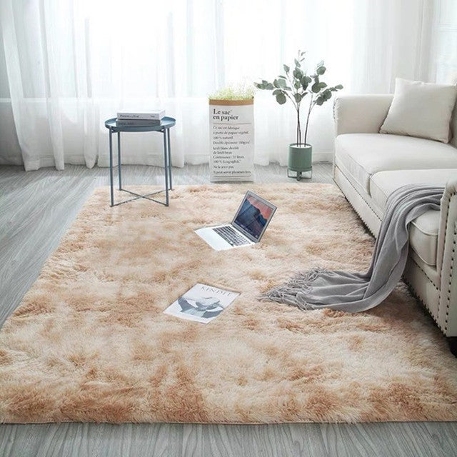 Fluffy Large Rugs for Modern Living Room - thedealzninja