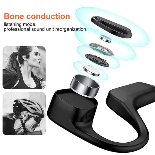 Bone Conduction Bluetooth Earphone - thedealzninja