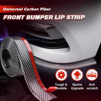 Thumbnail for Universal Carbon Fiber Front Bumper Lip Strip - thedealzninja
