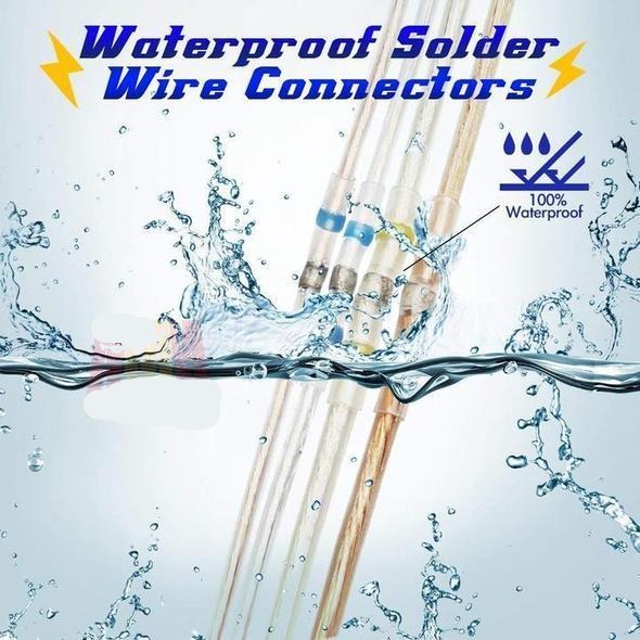 WATERPROOF SOLDER WIRE CONNECTOR KIT - thedealzninja