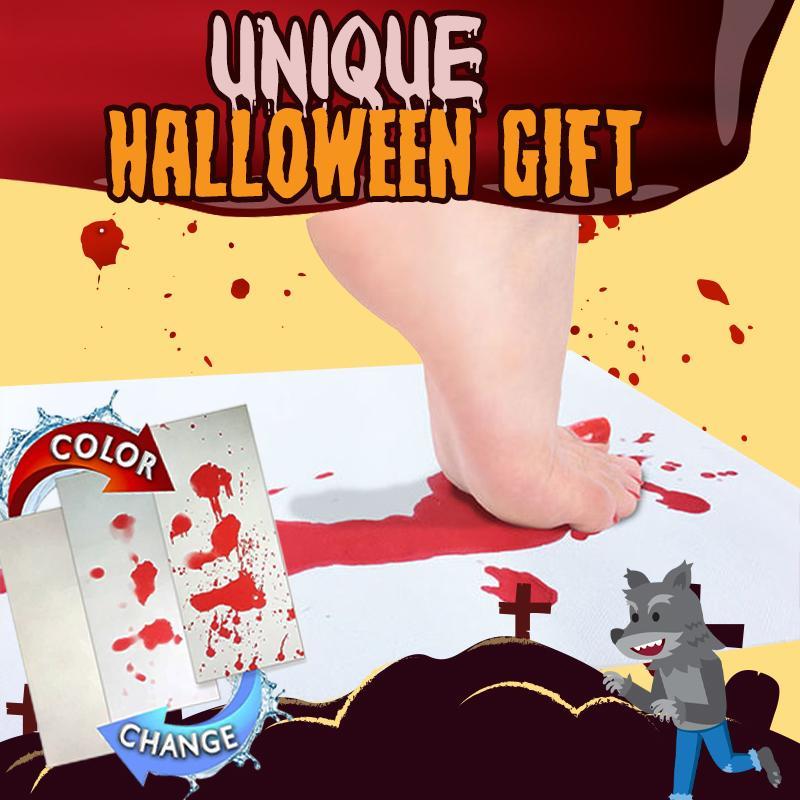 Halloween Bloody Color Changing Bath Mat - thedealzninja