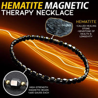 Thumbnail for Hematite Magnetic Therapy Necklace - thedealzninja