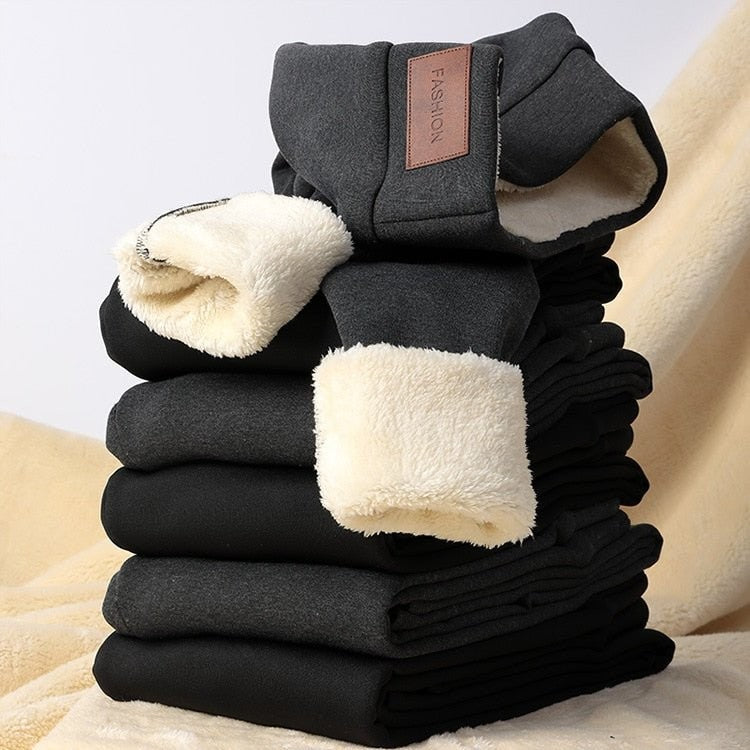 Winter Warm Fleece Lined Leggings - thedealzninja