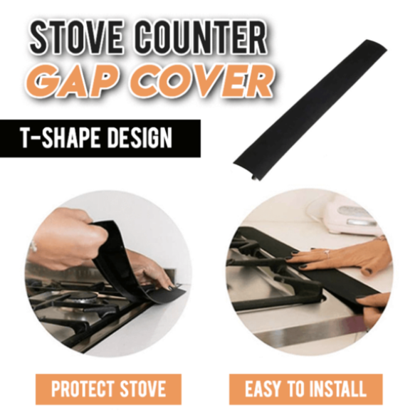 Silicone Stove Gap Cover - thedealzninja