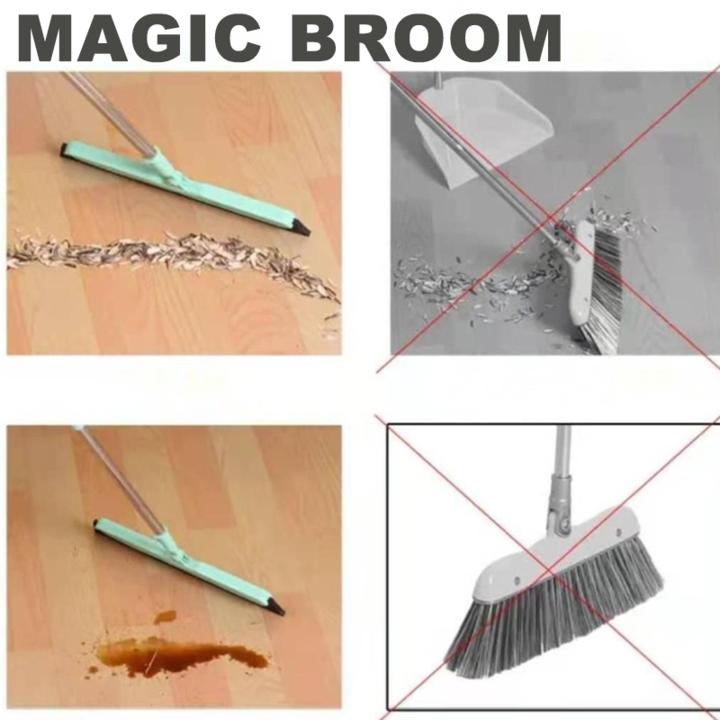 Magic broom sweeping the floor - thedealzninja