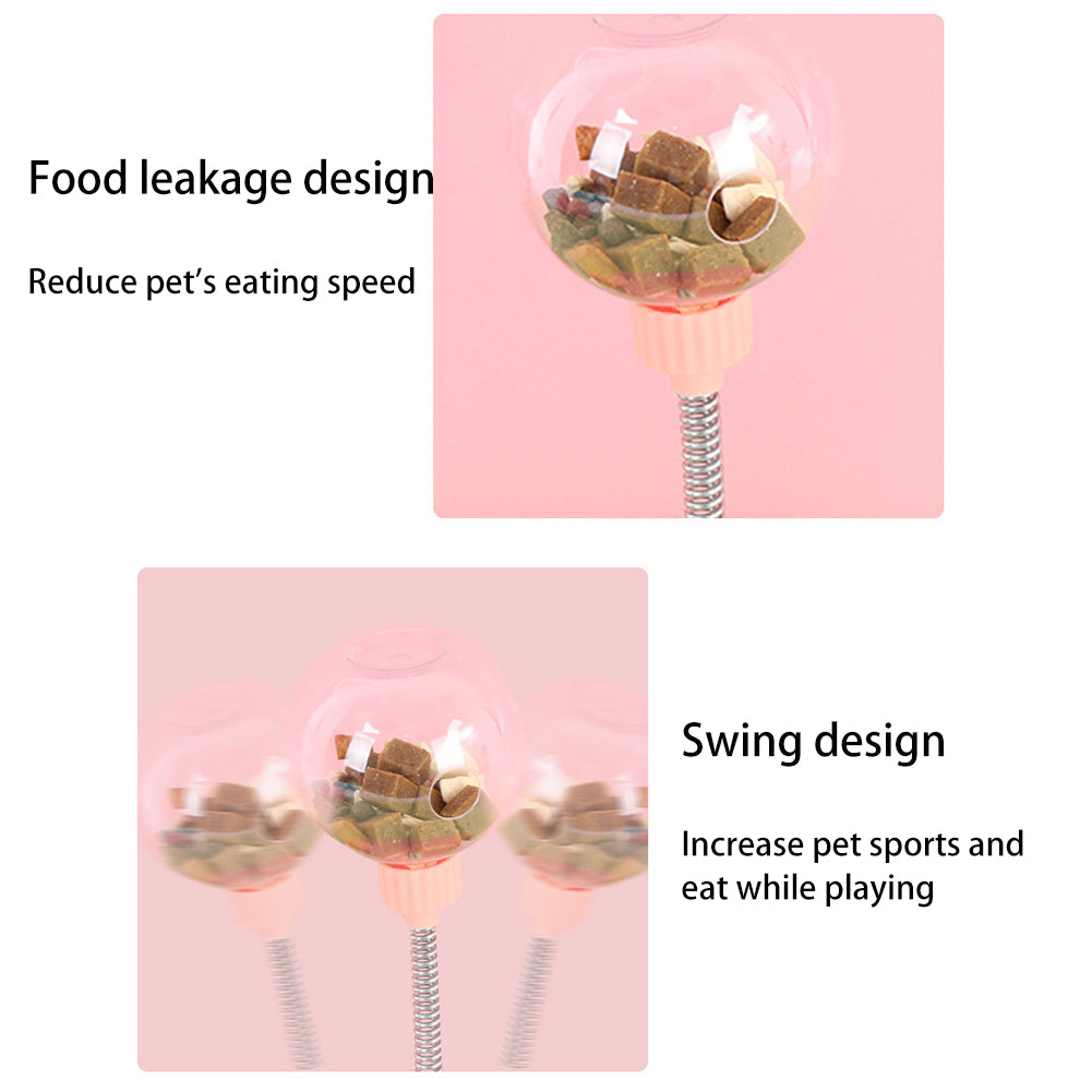 Leaking Treats Ball Pet Feeder Toy - thedealzninja