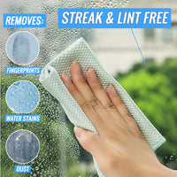 Thumbnail for NanoScale Streak-Free Miracle Cleaning Cloths - Reusable - thedealzninja