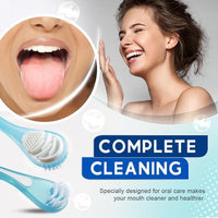 Thumbnail for Double Side Tongue Cleaner Brush - thedealzninja