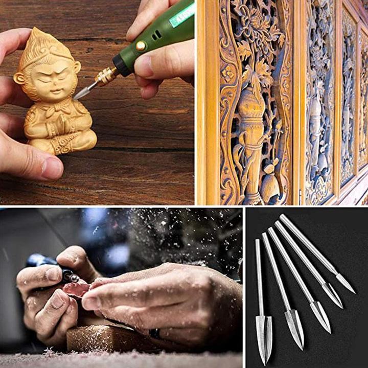 Wood Carving Drill Bit(5 PCS) - thedealzninja