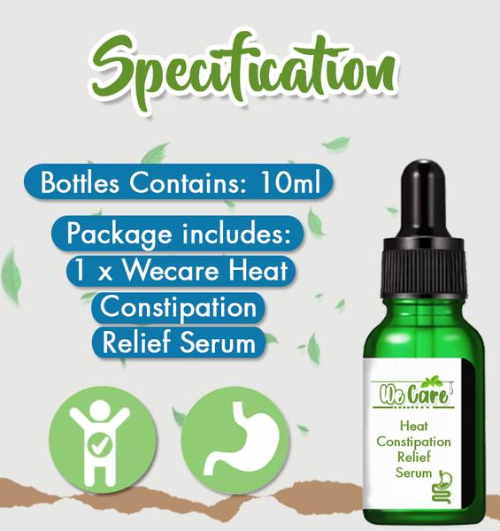 Wecare Heat Constipation Relief Serum - thedealzninja